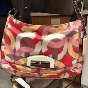 Coach handbag with matching wallet